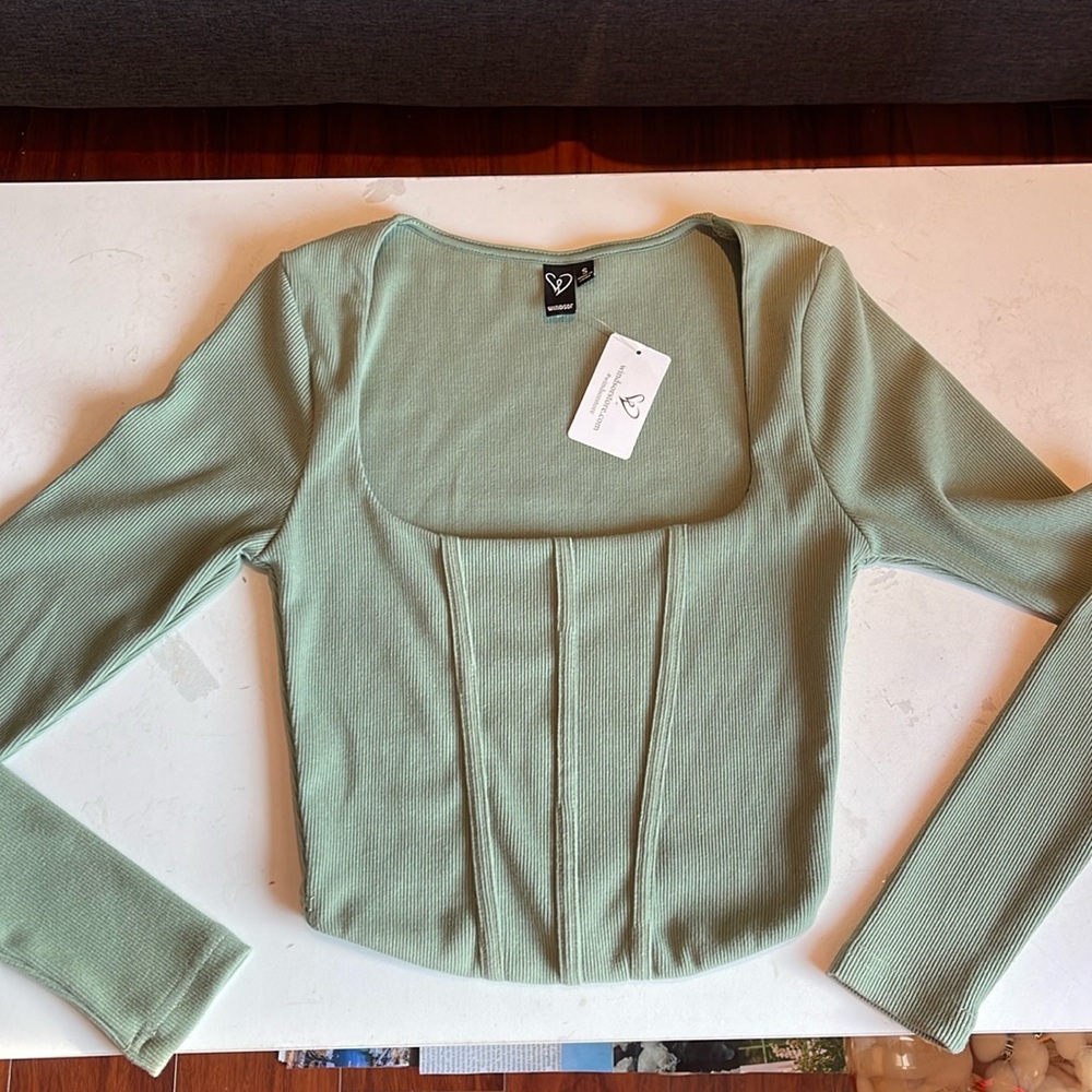Windsor Corset Style Long Sleeve